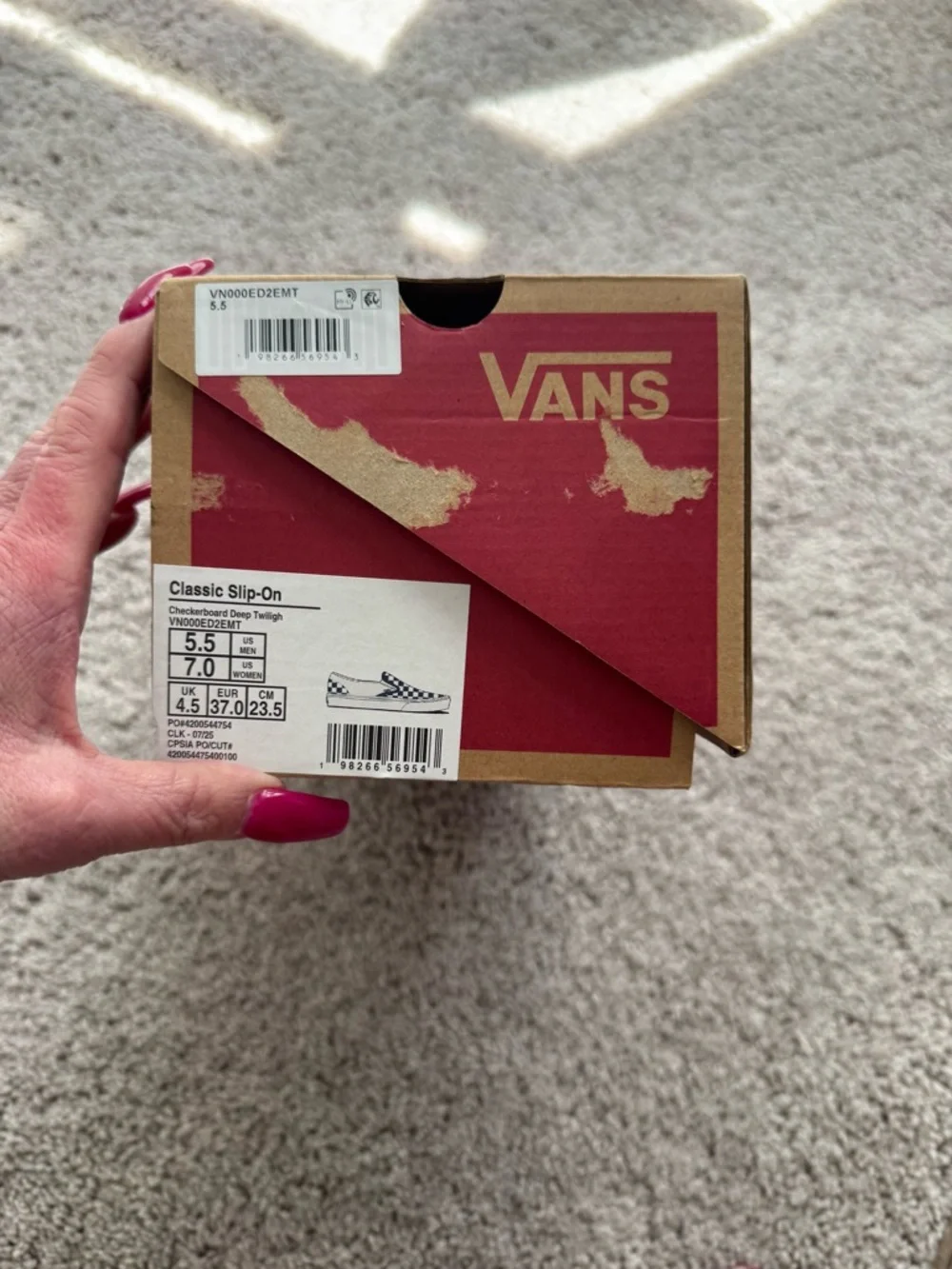 Vans low profile